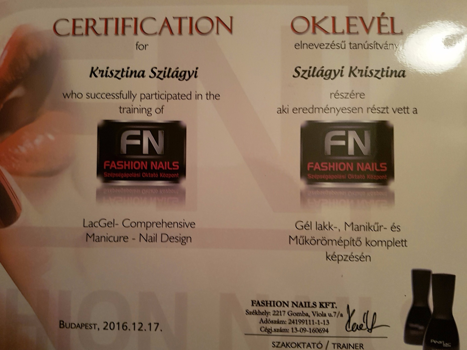 Oklevél
